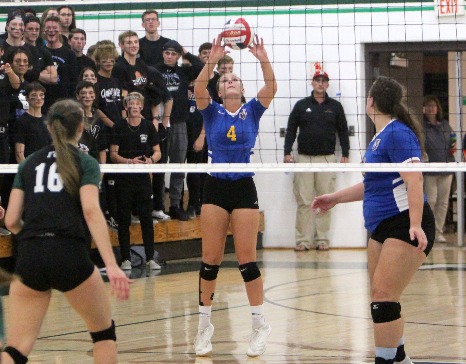 McDonell at Fall Creek volleyball 10-10-19